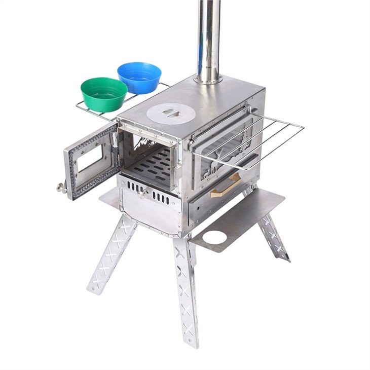 portable wood stove with chimney